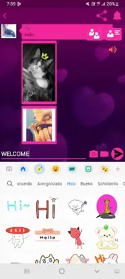 Teens chat onlinE android App screenshot 1