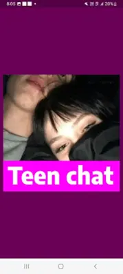 Teens chat onlinE android App screenshot 4